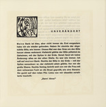 Vasily Kandinsky. Vignette next to "Unchanged" (Vignette bei "Unver&auml;ndert") (headpiece, folio 21) from Kl&auml;nge (Sounds). (1913)