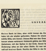 Vasily Kandinsky. Vignette next to "Unchanged" (Vignette bei "Unver&auml;ndert") (headpiece, folio 21) from Kl&auml;nge (Sounds). (1913)