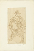 Christian Rohlfs. Burgher (Der B&uuml;rger). (1922)