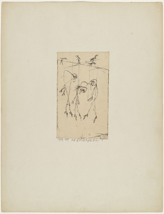 Paul Klee. The Hanged Ones (Die Geh&auml;ngten). 1913