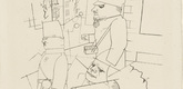George Grosz. Dusk (D&auml;mmerung) from In the Shadows (Im Schatten). (1920/21, published 1921)