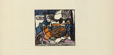 Vasily Kandinsky. White Sound (Weisser Klang) (plate, folio 26) from Kl&auml;nge (Sounds). (1913)