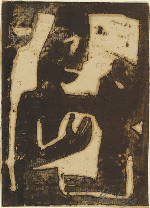 Christian Rohlfs. Alraunen (Hobgoblins) [Mandrakes (Kobolde)]. (1922)