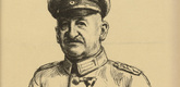 Valer von Ferenczy. Army Commander in the East. Excellency von Linsingen (Heerf&uuml;hrer im Osten. Exzellenz von Linsingen) (in-text plate, p. 195) from the periodical Kriegszeit. K&uuml;nstlerflugbl&auml;tter, vol. 1, no. 49 (28 July 1915). 1915