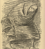 Ernst Barlach. The Bethlehem Steel Company in America (Die Betlehem Steel-Company in Amerika) (plate, p. 197) from the periodical Kriegszeit. K&uuml;nstlerflugbl&auml;tter, vol. 1, no. 49 (28 July 1915). 1915