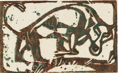 Christian Rohlfs. The Beast (Das Tier). (1925)