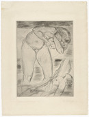 Wilhelm Lehmbruck. Flood (&Uuml;berschwemmung). (1914)