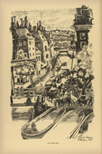 Wilhelm Wagner. In the Neutral Country (Im neutralen Land) (plate, p. 204) from the periodical Kriegszeit. K&uuml;nstlerflugbl&auml;tter, vol. 1, no. 51 (17 Aug 1915). 1915