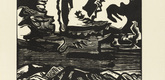 Erich Heckel. Large Cloud (Grosse Wolke). 1951