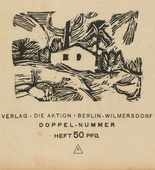 Georg Tappert, Ines Wetzel, Ottheinrich Strohmeyer, Josef Capek, Waldemar Ohly. Die Aktion, vol. 7, no. 18/19. May 5, 1917