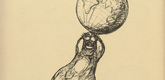 August Gaul. British Sea Lion (Britenleu) (in-text plate, p. 206) from the periodical Kriegszeit. K&uuml;nstlerflugbl&auml;tter, vol. 1, no. 51 (17 Aug 1915). 1915