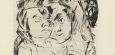 Max Beckmann. Plate (facing page 78) from Die F&uuml;rstin (The Duchess). 1918