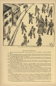 J&oacute;zsef Arp&aacute;d Murmann. German Prisoner Transport in France: Exodus from Chartres (Deutscher Gefangenentransport in Frankreich: Auszug aus Chartres) (headpiece, p. 208) from the periodical Kriegszeit. K&uuml;nstlerflugbl&auml;tter, vol. 1, no. 52 (31 Aug 1915). 1915