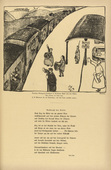 J&oacute;zsef Arp&aacute;d Murmann. German Prisoner Transport in France: Journey to the South (Deutscher Gefangenentransport in Frankreich: Fahrt nach dem S&uuml;den) (headpiece, p. 209) from the periodical Kriegszeit. K&uuml;nstlerflugbl&auml;tter, vol. 1, no. 52 (31 Aug 1915). 1915