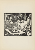 Richard Seewald. Variet&eacute; (plate, p. 27) from the periodical Die neue Kunst, no. 1 (July 25, 1913). 1913-1914