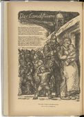 Otto Hettner. Local Reserve Troops (Der Landsturm) (plate, p. 68) from the periodical Kriegszeit. K&uuml;nstlerflugbl&auml;tter, vol. 1, no. 17 (16 Dec 1914). 1914