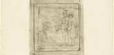George Grosz. Two Men Watching a Couple (Zwei M&auml;nner in Betrachtung eines Paares). 1911
