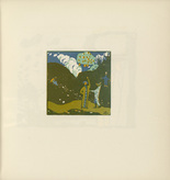 Vasily Kandinsky. Apple Tree (Apfelbaum) (plate, folio 39) from Kl&auml;nge (Sounds). (1913)
