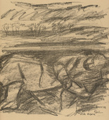 Waldemar R&ouml;sler. Quiet Heroes (Stille Helden) (in-text plate, p. 215) from the periodical Kriegszeit. K&uuml;nstlerflugbl&auml;tter, vol. 1, no. 54 (1 Oct 1915). 1915