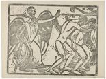 Christian Rohlfs. Expulsion from Paradise (large version) [Austreibung aus dem Paradies (gro&szlig;)]. (c. 1917)