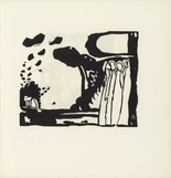 Vasily Kandinsky. Improvisation 19 (plate, folio 40) from Kl&auml;nge (Sounds). (1913)