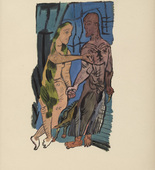 Oskar Kokoschka. M&ouml;rder, Hoffnung der Frauen (Murderer, Hope of Women). (1916, drawings executed 1910)