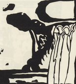 Vasily Kandinsky. Improvisation 19 (plate, folio 40) from Kl&auml;nge (Sounds). (1913)