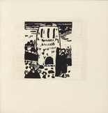 Vasily Kandinsky. Improvisation I (plate, folio 41) from Kl&auml;nge (Sounds). (1913)