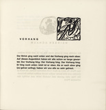 Vasily Kandinsky. Improvisation 22, Variation II (headpiece, folio 42) from Kl&auml;nge (Sounds). (1913)