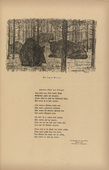 August Gaul. The Last Wisents (Die letzten Wisente) (headpiece, p. 221) from the periodical Kriegszeit. K&uuml;nstlerflugbl&auml;tter, vol. 1, no. 55 (15 Oct 1915). 1915