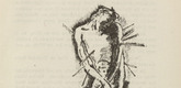 Willi Geiger. Untitled (The Tortured One) (plate, [p. 25]) from the periodical  Zeit-Echo. Ein Kriegs-Tagebuch der K&uuml;nstler, vol. 1, no. 3 (Oct 1914). 1914