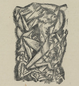 A. Krapp, Conrad Felixm&uuml;ller, Josef Eberz, Katharina Heise (Karl Luis Heinrich-Salze). Die Aktion, vol. 8, no. 9/10. March 9, 1918