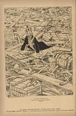 Carl Olof Petersen. Russian Hangover (Russischer Katzenjammer) (plate, p. 226) from the periodical Kriegszeit. K&uuml;nstlerflugbl&auml;tter, vol. 1, no. 56 (1 Nov 1915). 1915
