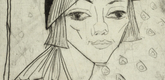 Erich Heckel. Girl with High Hat (M&auml;dchen mit hohem Hut). 1913