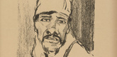 unknown. Ill Tartar (Kranker Tatar) (in-text plate, p. 227) from the periodical Kriegszeit. K&uuml;nstlerflugbl&auml;tter, vol. 1, no. 57 (15 Nov 1915). 1915
