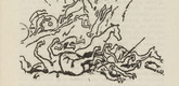 Richard Seewald. Untitled (Battle) (plate, [p. 37]) from the periodical  Zeit-Echo. Ein Kriegs-Tagebuch der K&uuml;nstler, vol. 1, no. 3 (Oct 1914). 1914