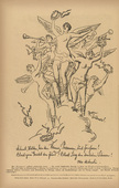 Wilhelm Tr&uuml;bner. Heroes, Accept the Wreath! (Nehmt, Helden, hin den Kranz) (in-text plate, p. 20) from the periodical Kriegszeit. K&uuml;nstlerflugbl&auml;tter, vol. 1, no. 5 (30 Sept 1914). 1914