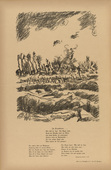 Friedrich Tischler. Langemark (headpiece, p. 228) from the periodical Kriegszeit. K&uuml;nstlerflugbl&auml;tter, vol. 1, no. 57 (15 Nov 1915). 1915