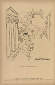 Alice Tr&uuml;bner. Isadora's Invitation to the Dance (Isadoras Aufforderung zum Tanze) (plate, p. 230) from the periodical Kriegszeit. K&uuml;nstlerflugbl&auml;tter, vol. 1, no. 57 (15 Nov 1915). 1915