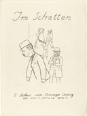 George Grosz. In the Shadows (Im Schatten). 1921