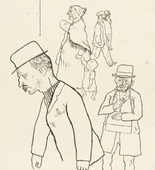 George Grosz. In the Shadows (Im Schatten). 1921