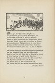 Max Unold. Untitled (Sentry) (headpiece, p. 57) from the periodical  Zeit-Echo. Ein Kriegs-Tagebuch der K&uuml;nstler, vol. 1, no. 5 (Dec 1914). 1914