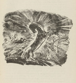 Willi Geiger. Untitled (Rearing Horses) (plate, [p. 65]) from the periodical  Zeit-Echo. Ein Kriegs-Tagebuch der K&uuml;nstler, vol. 1, no. 5 (Dec 1914). 1914