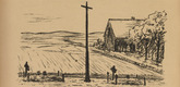 August Gaul. Soldiers' Graves in Poland (Soldatengr&auml;ber in Polen) (plate, p. 235) from the periodical Kriegszeit. K&uuml;nstlerflugbl&auml;tter, vol. 1, no. 59 (Dec 1915). 1915
