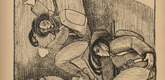 J&oacute;zsef Arp&aacute;d Murmann. Forward! Forward! (Avanti! Avanti!) (headpiece, p. 238) from the periodical Kriegszeit. K&uuml;nstlerflugbl&auml;tter, vol. 1, no. 59 (Dec 1915). 1915