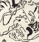 Vasily Kandinsky. Judgement Day (J&uuml;ngster Tag) from Kl&auml;nge (Sounds). (1913)