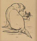 August Gaul. Gallipoli (in-text plate, p. 243) from the periodical Kriegszeit. K&uuml;nstlerflugbl&auml;tter, vol. 1, no. 61 (Jan 1916). 1916