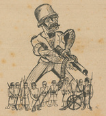 Conrad Felixm&uuml;ller, Heinrich Hoerle, Karl Jacob Hirsch. Die Aktion, vol. 9, no. 16/17. May 3, 1919