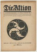 Ottheinrich Strohmeyer, Conrad Felixm&uuml;ller, Eugen Hoffmann. Die Aktion, vol. 9, no. 18. May 10, 1919