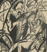 Karl Jacob Hirsch, Wilhelm Schuler, E. Anger, Conrad Felixm&uuml;ller. Die Aktion, vol. 9, no. 19. May 17, 1919
